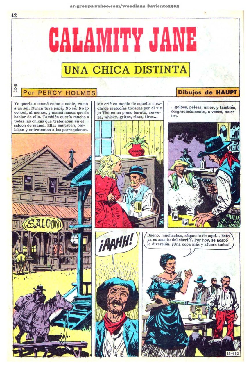 Portada ampliada de CALAMITY JANE