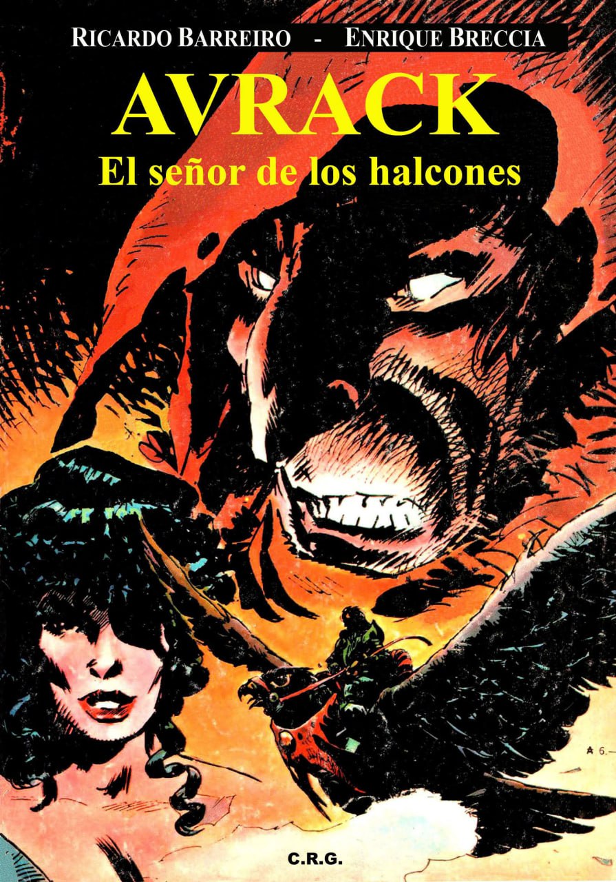 Portada ampliada de AVRACK El señor de los halcones