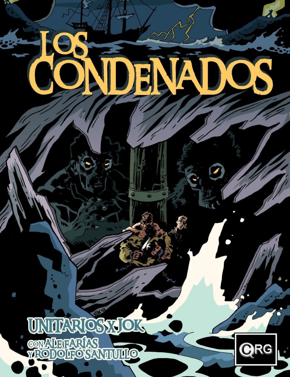 Portada ampliada de LOS CONDENADOS