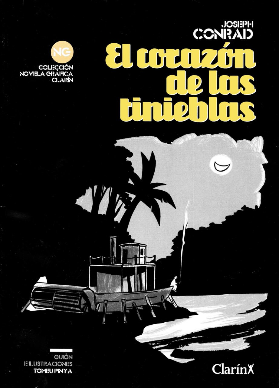 Portada ampliada de El corazón de las tinieblas