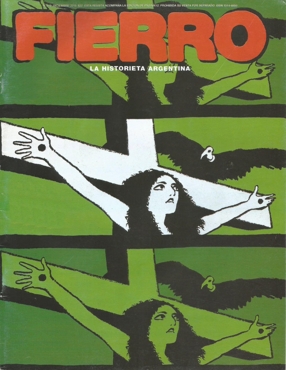 Portada ampliada de FIERRO