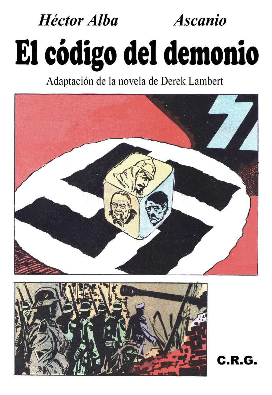 Portada ampliada de El código del demonio