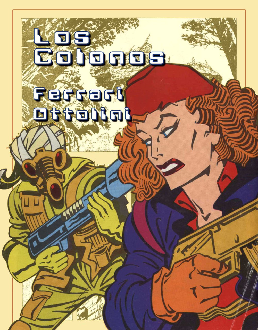 Portada ampliada de Los Colonos