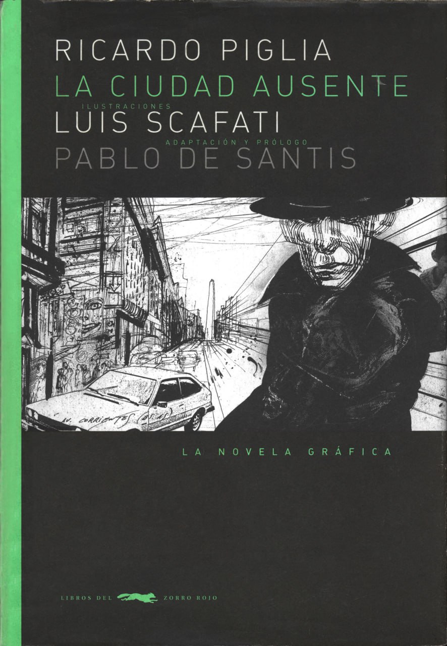Portada ampliada de La ciudad ausente