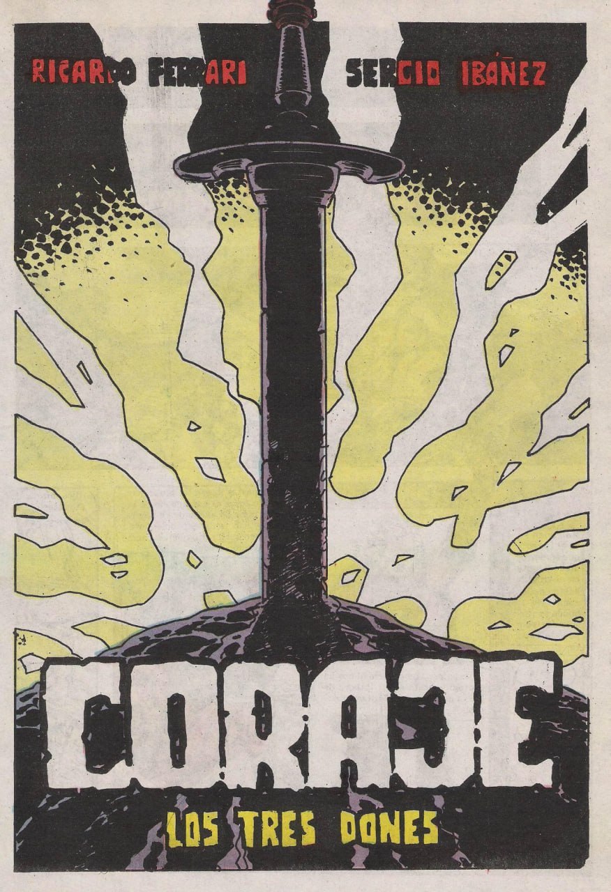 Portada ampliada de CORAJE