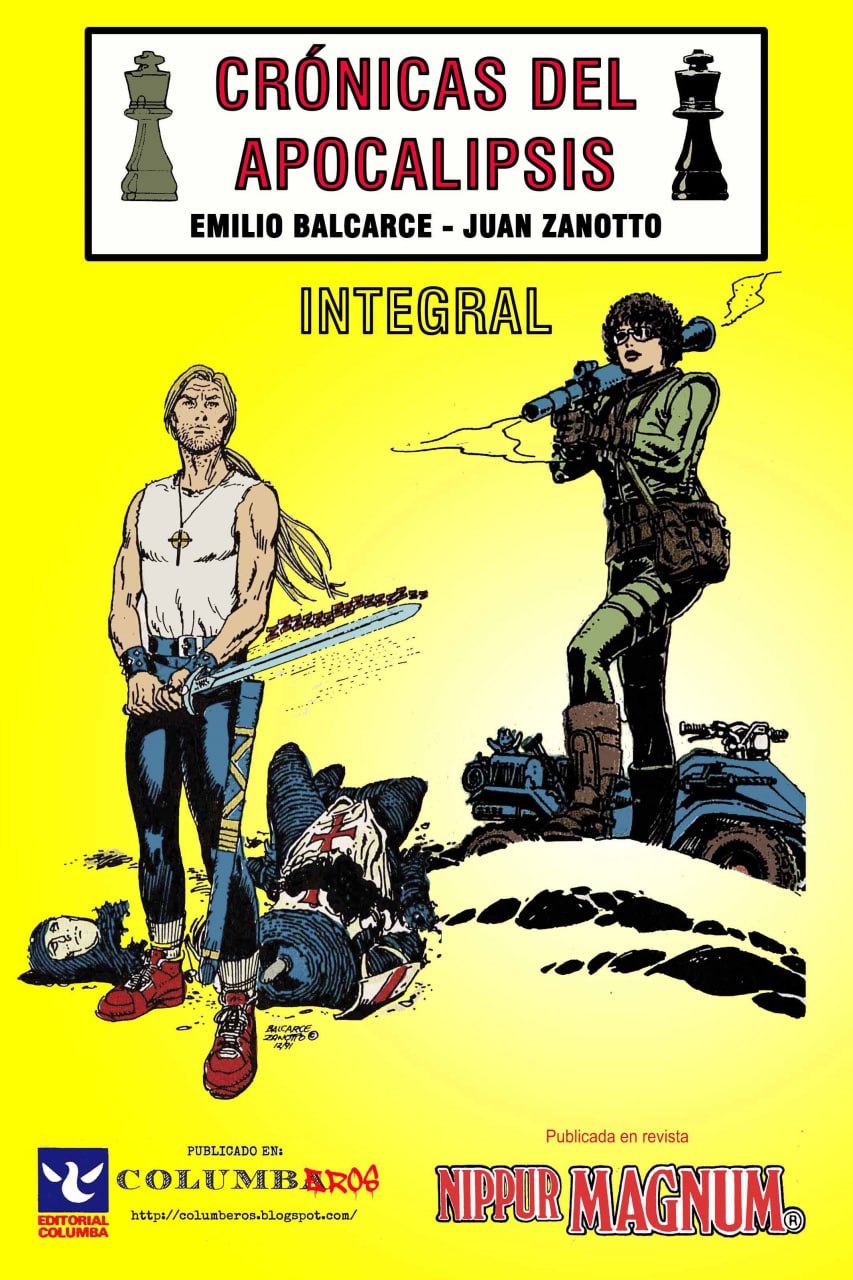 Portada ampliada de CRÓNICAS DEL APOCALIPSIS