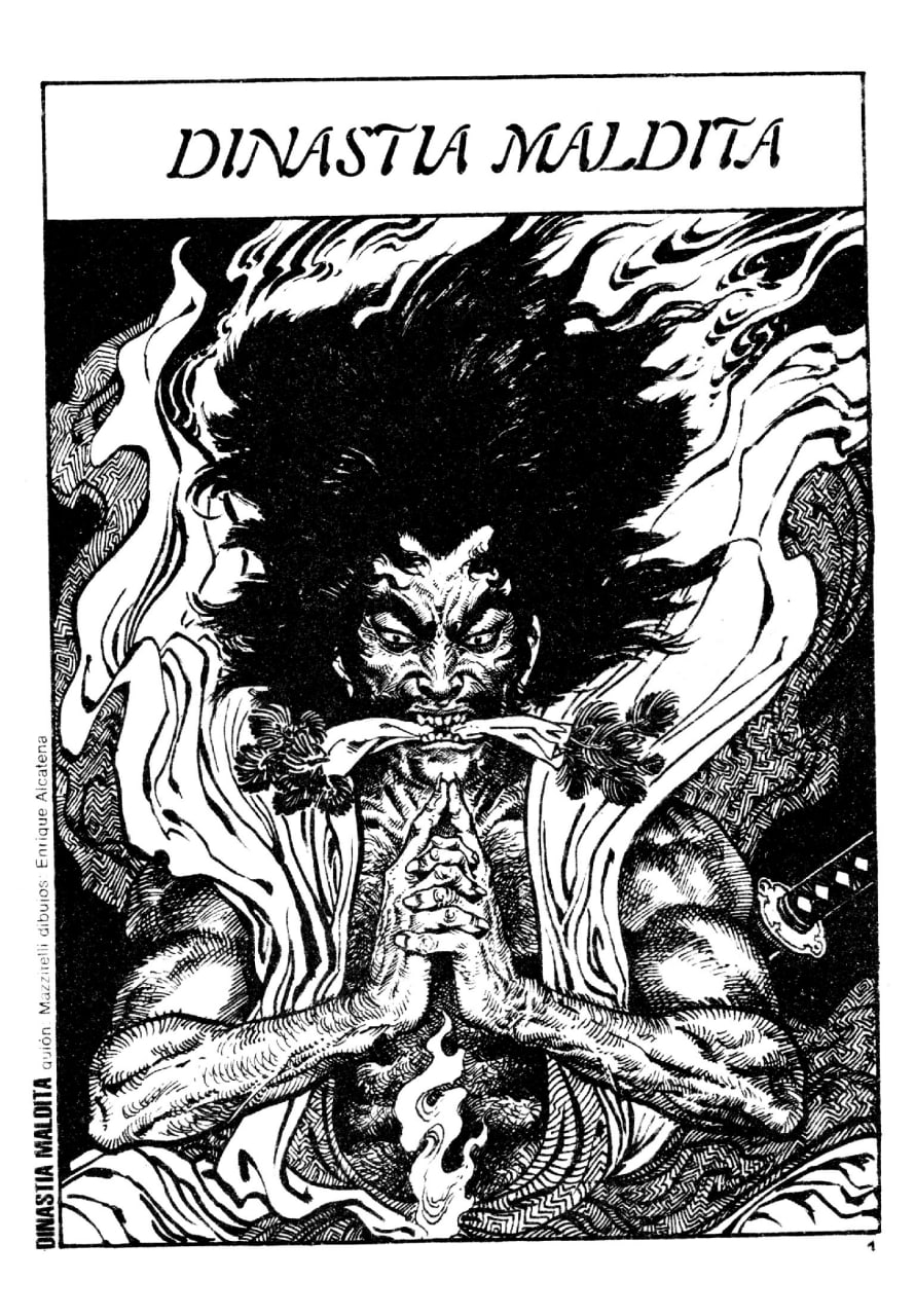 Portada ampliada de DINASTIA MALDITA