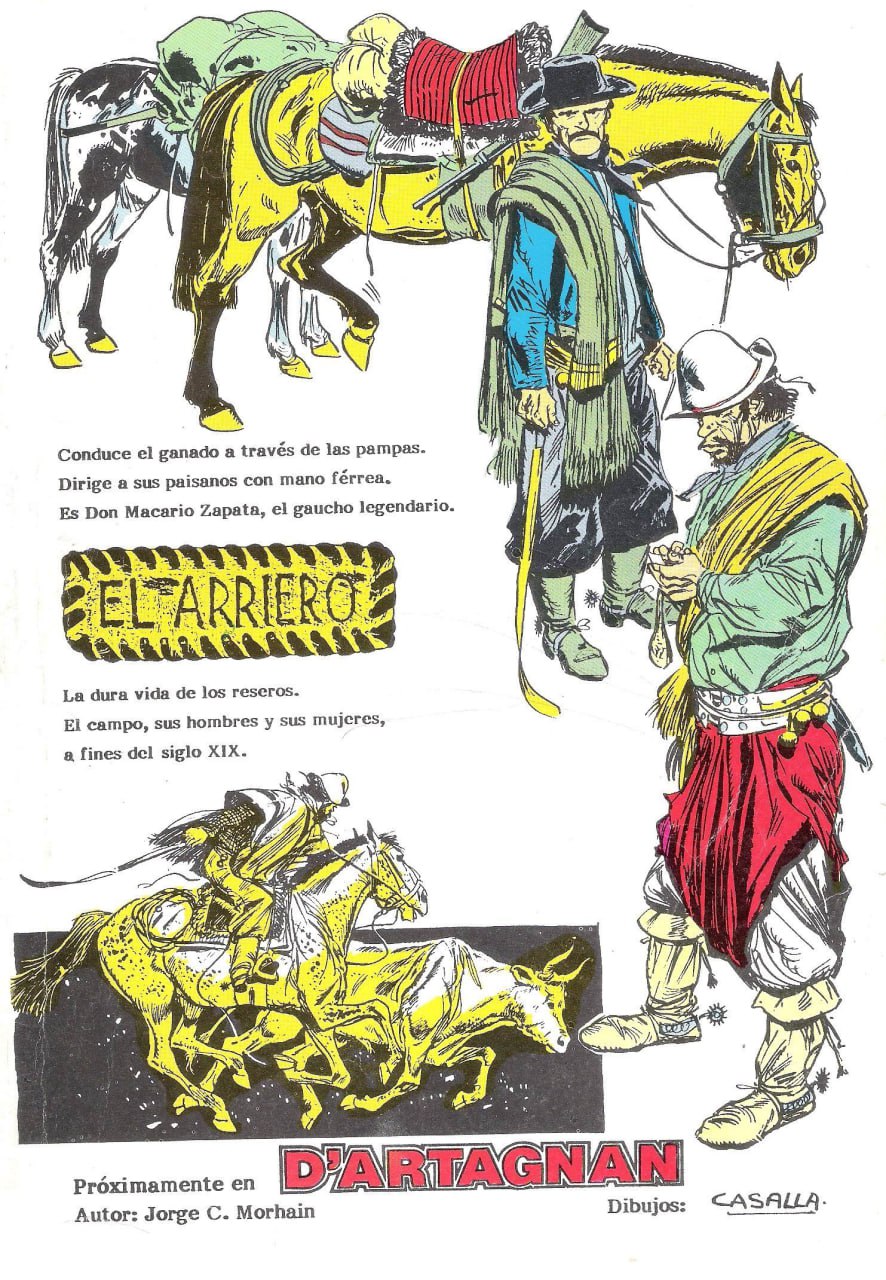Portada ampliada de D'Artagnan