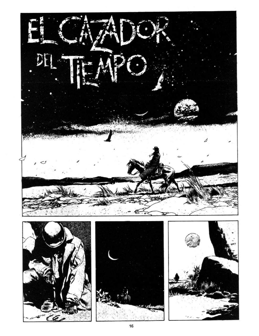 Portada ampliada de EL CAZADOR DEL TIEMPO
