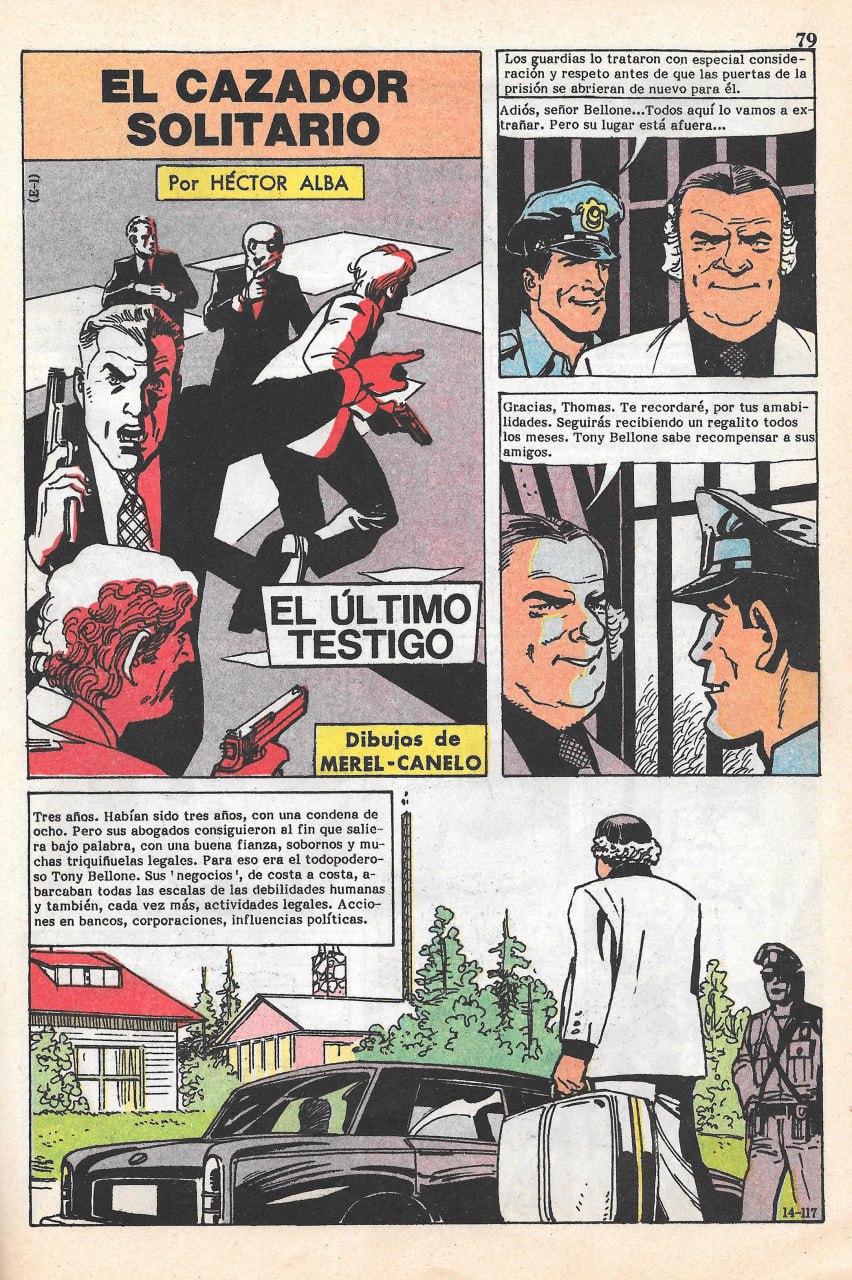 Portada ampliada de EL CAZADOR SOLITARIO