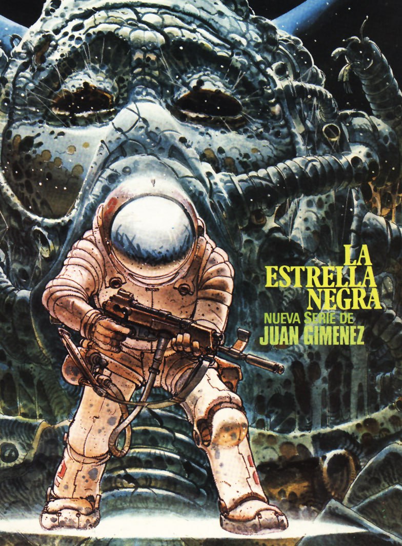 Portada ampliada de LA ESTRELLA NEGRA