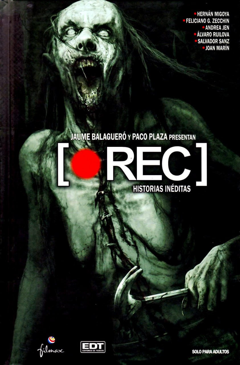 Portada ampliada de [REC] Historias Inéditas