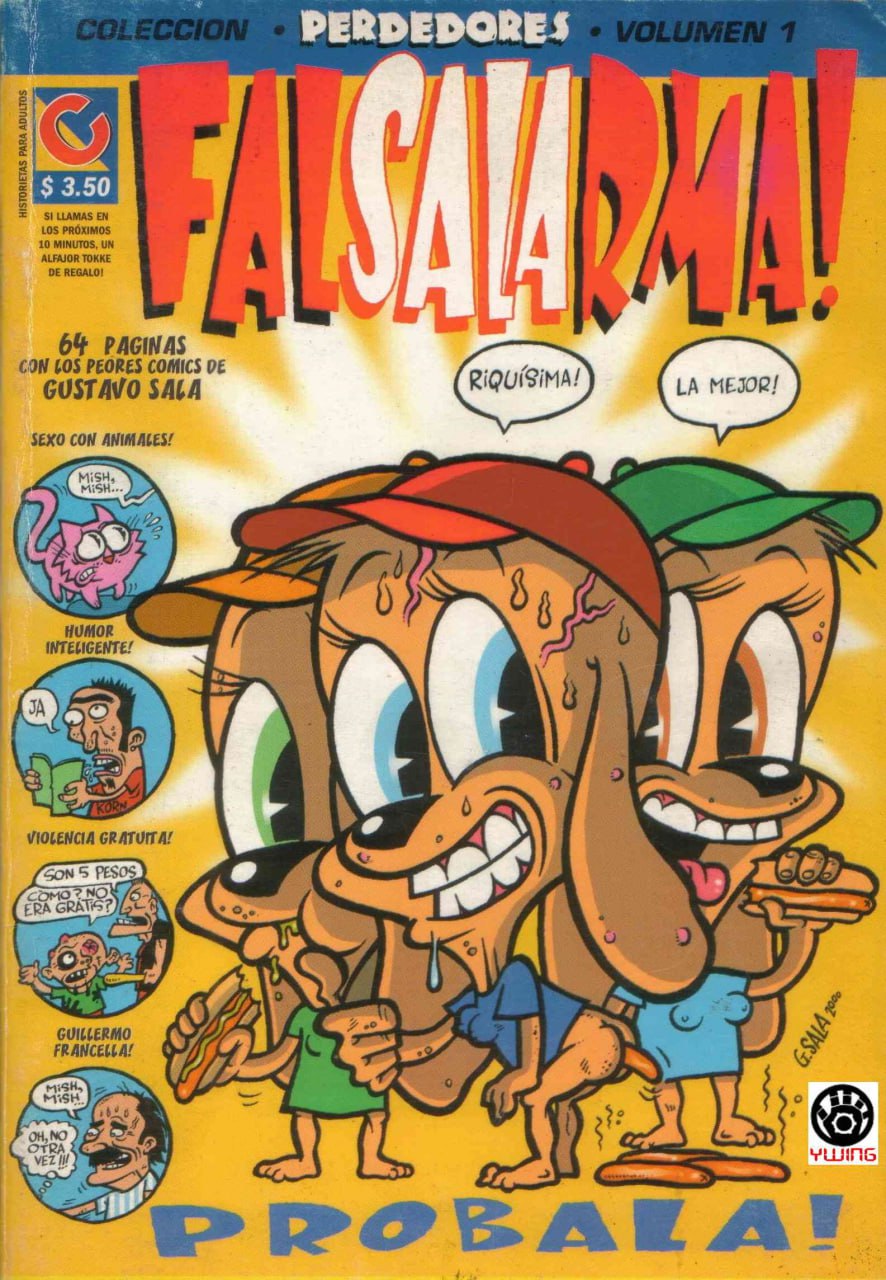 Portada ampliada de FALSALARMA!