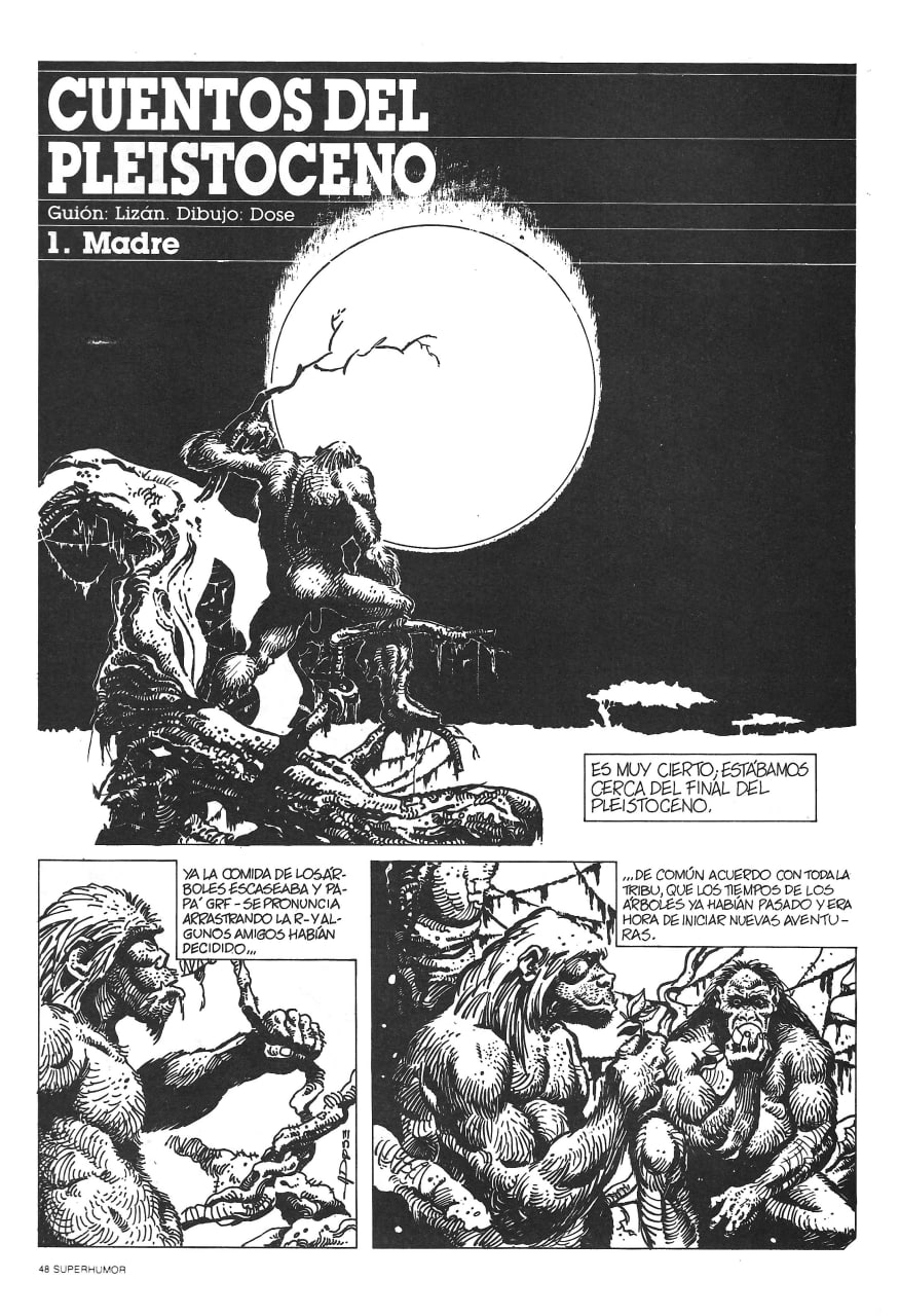Portada ampliada de CUENTOS DEL PLEISTOCENO