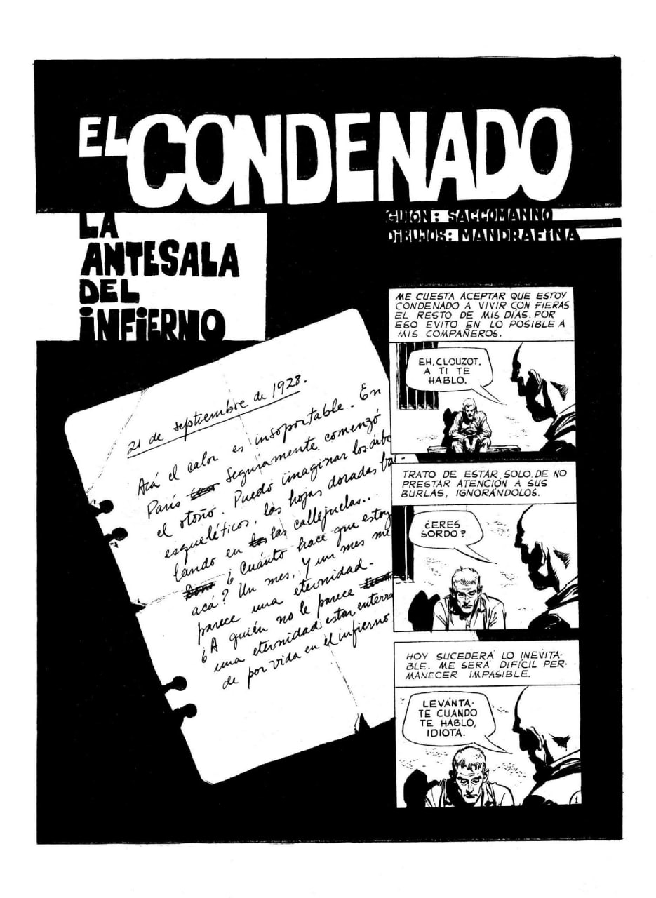Portada ampliada de EL CONDENADO