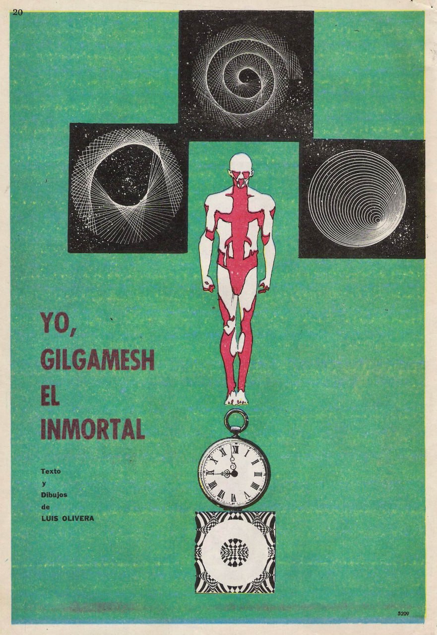 Portada ampliada de Yo, Gilgamesh el Inmortal