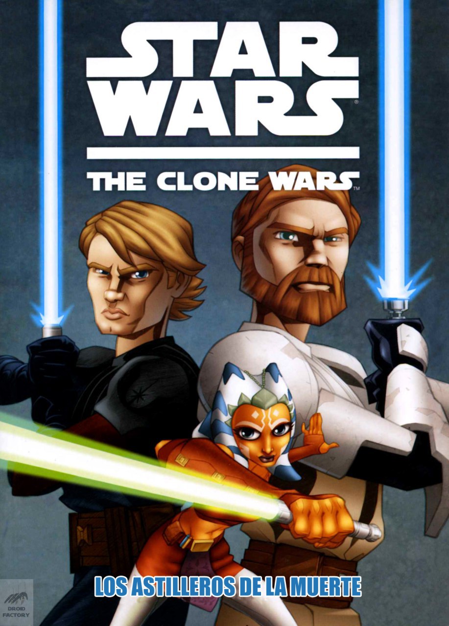 Portada ampliada de STAR WARS THE CLONE WARS
