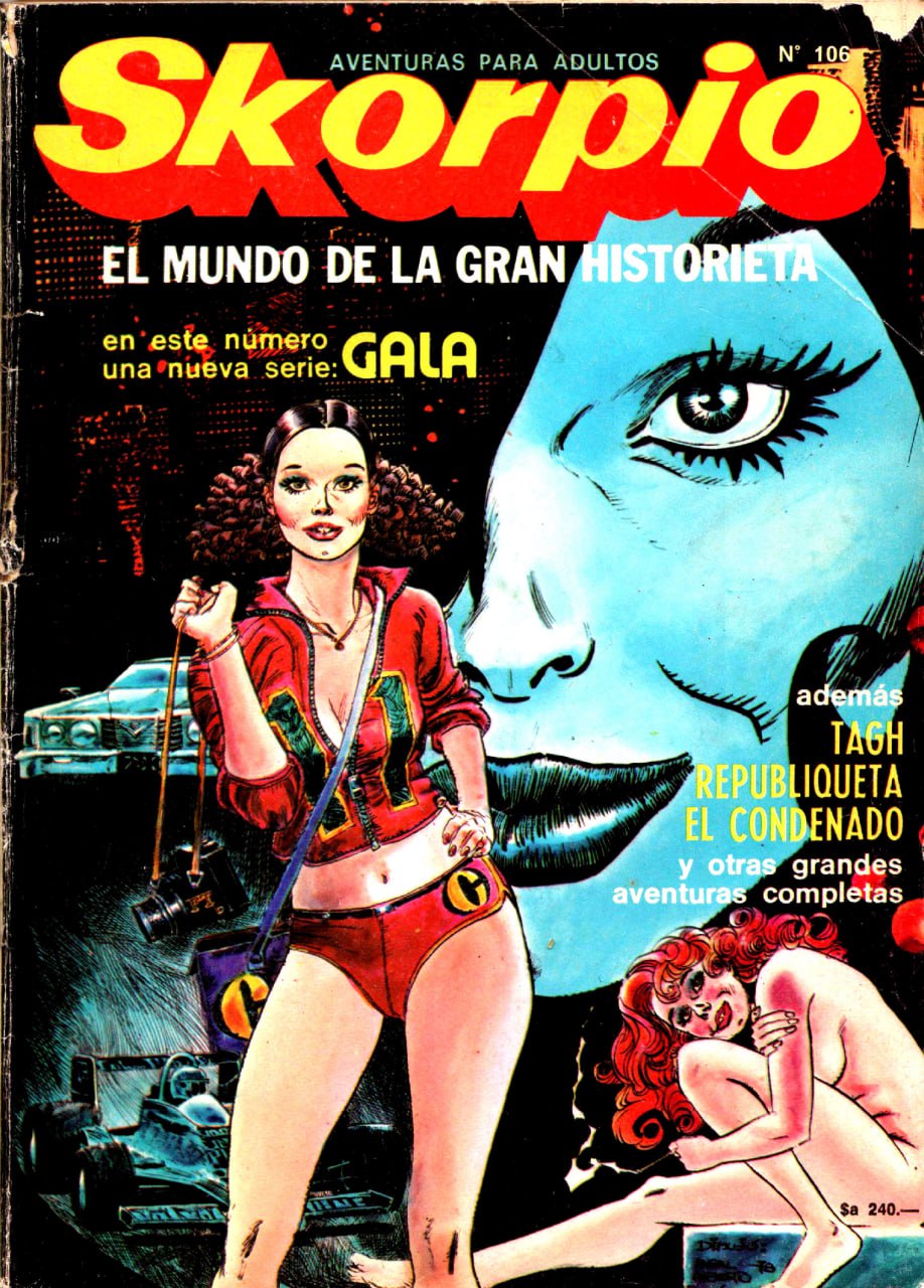Portada ampliada de Skorpio