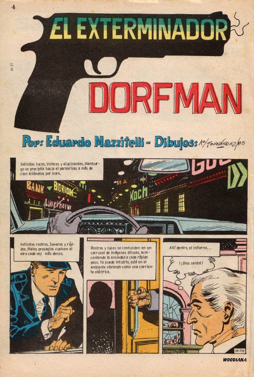 Portada ampliada de EL EXTERMINADOR DORFMAN