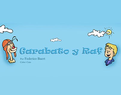 Portada ampliada de Garabato y Raf