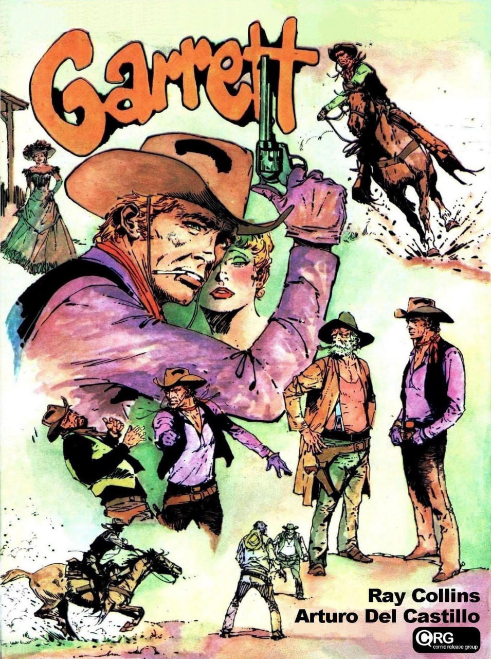 Portada ampliada de Garrett