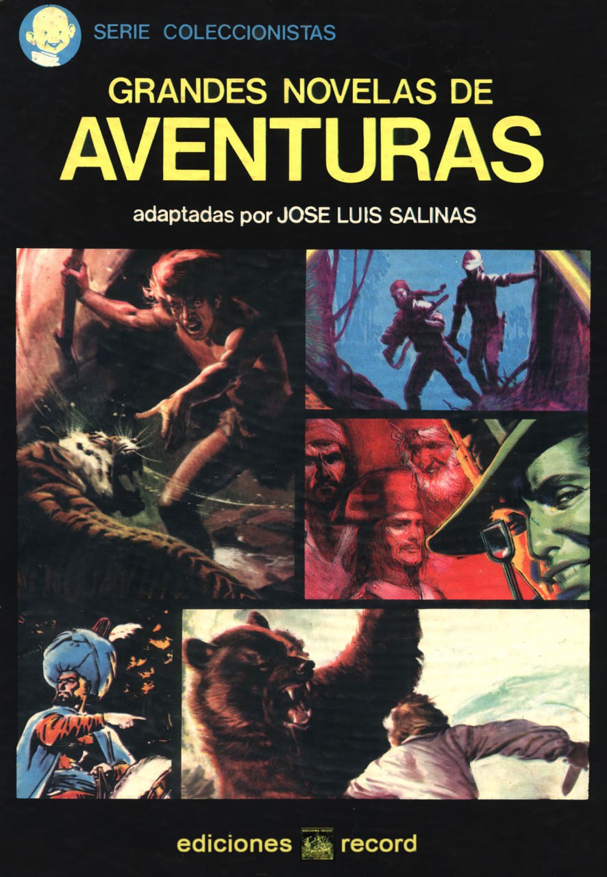 Portada ampliada de GRANDES NOVELAS DE AVENTURAS