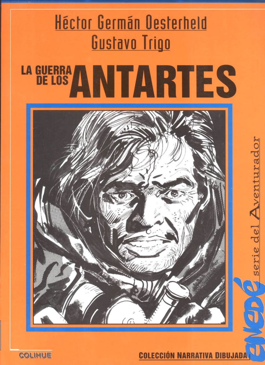 Portada ampliada de LA GUERRA DE LOS ANTARTES