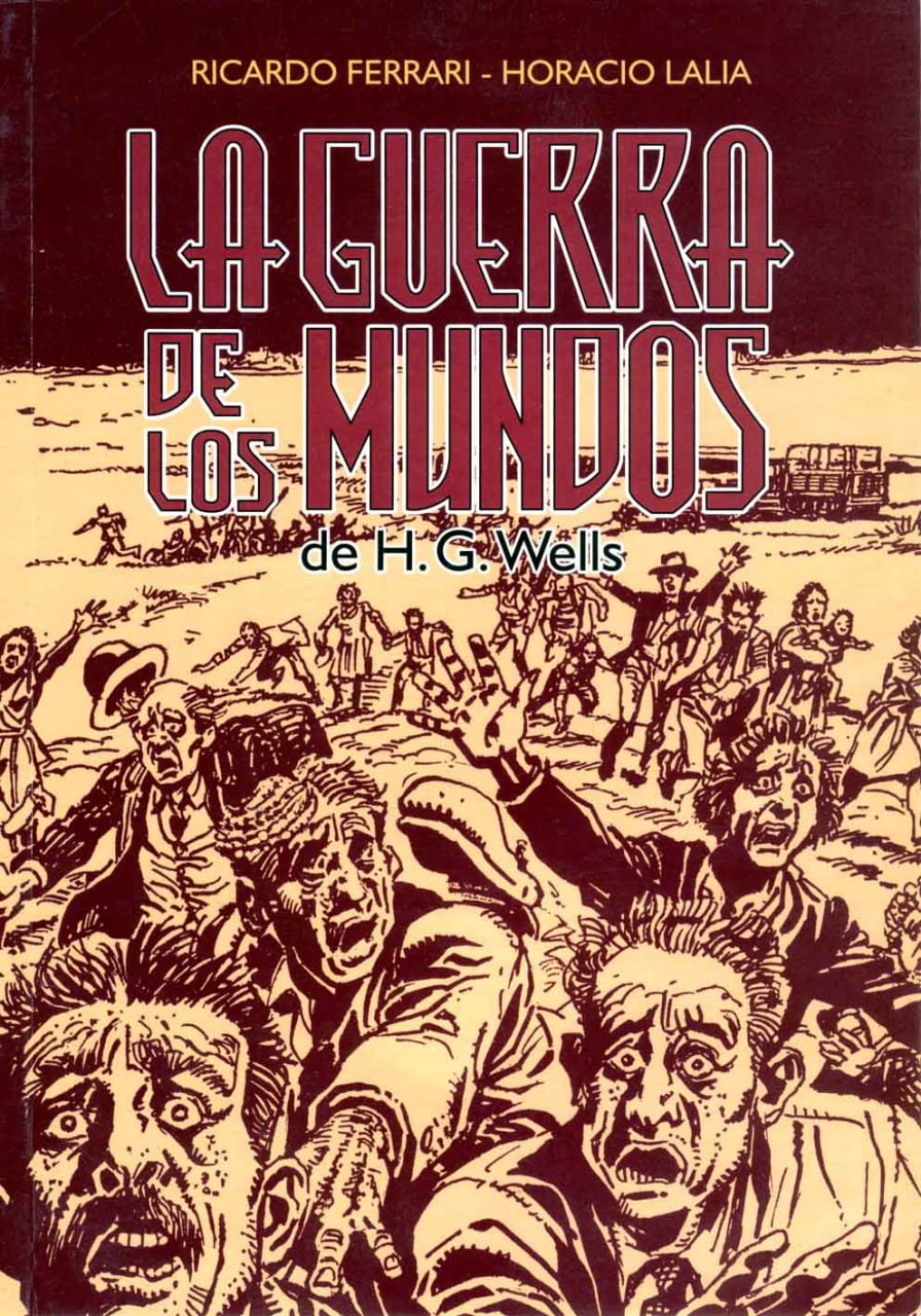 Portada ampliada de LA GUERRA DE LOS MUNDOS
