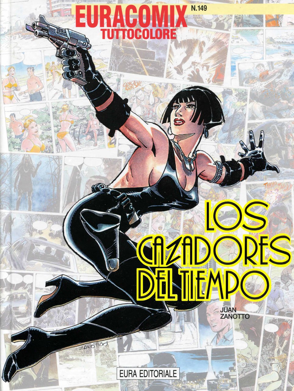 Portada ampliada de LOS CIZADORES DEL TIEMPO
