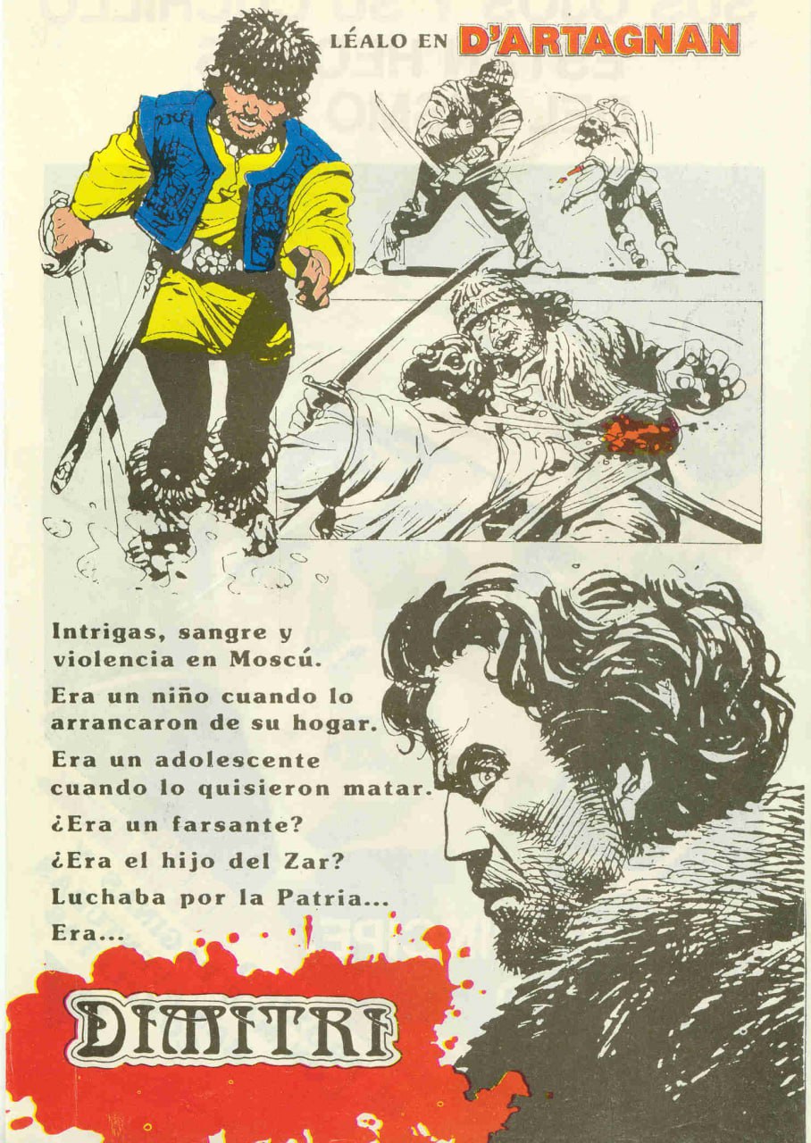 Portada ampliada de Léalo en D'Artagnan