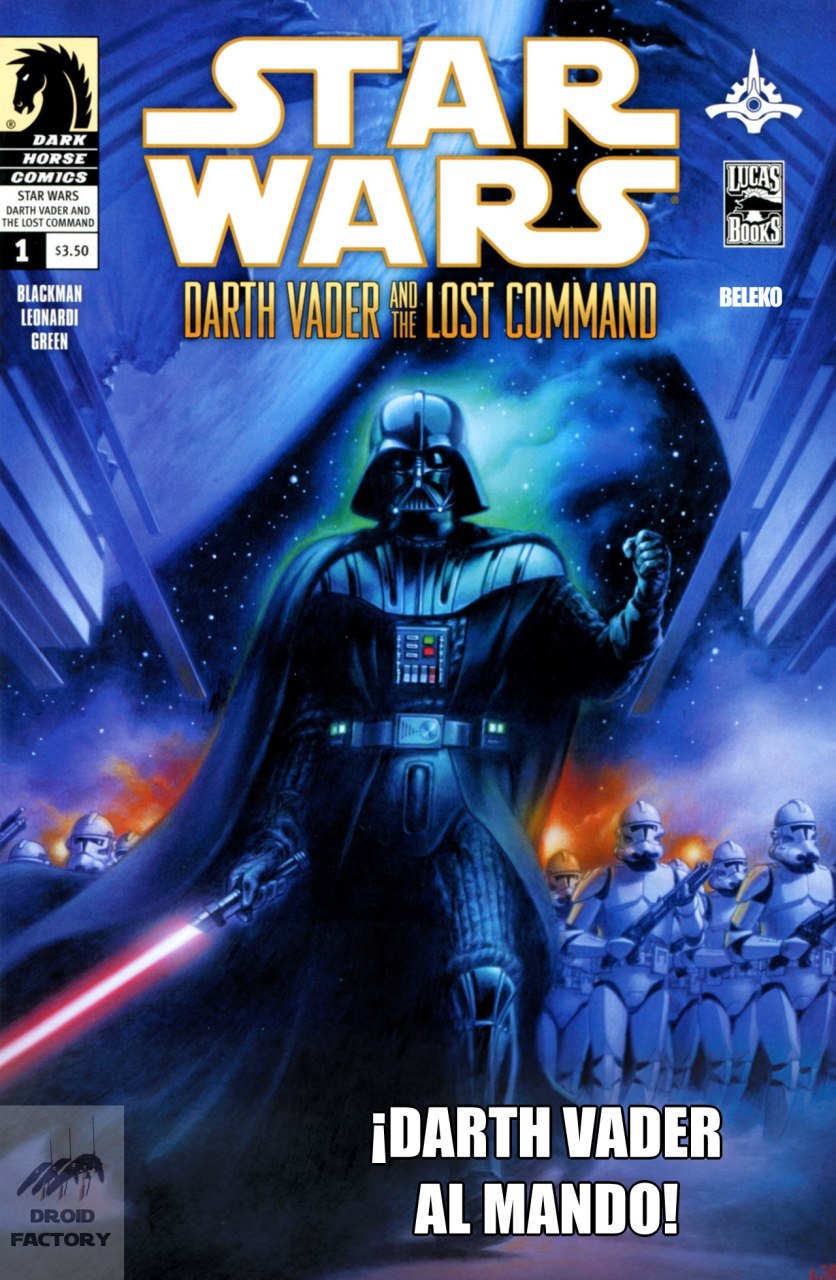 Portada ampliada de STAR WARS DARTH VADER AND THE LOST COMMAND
