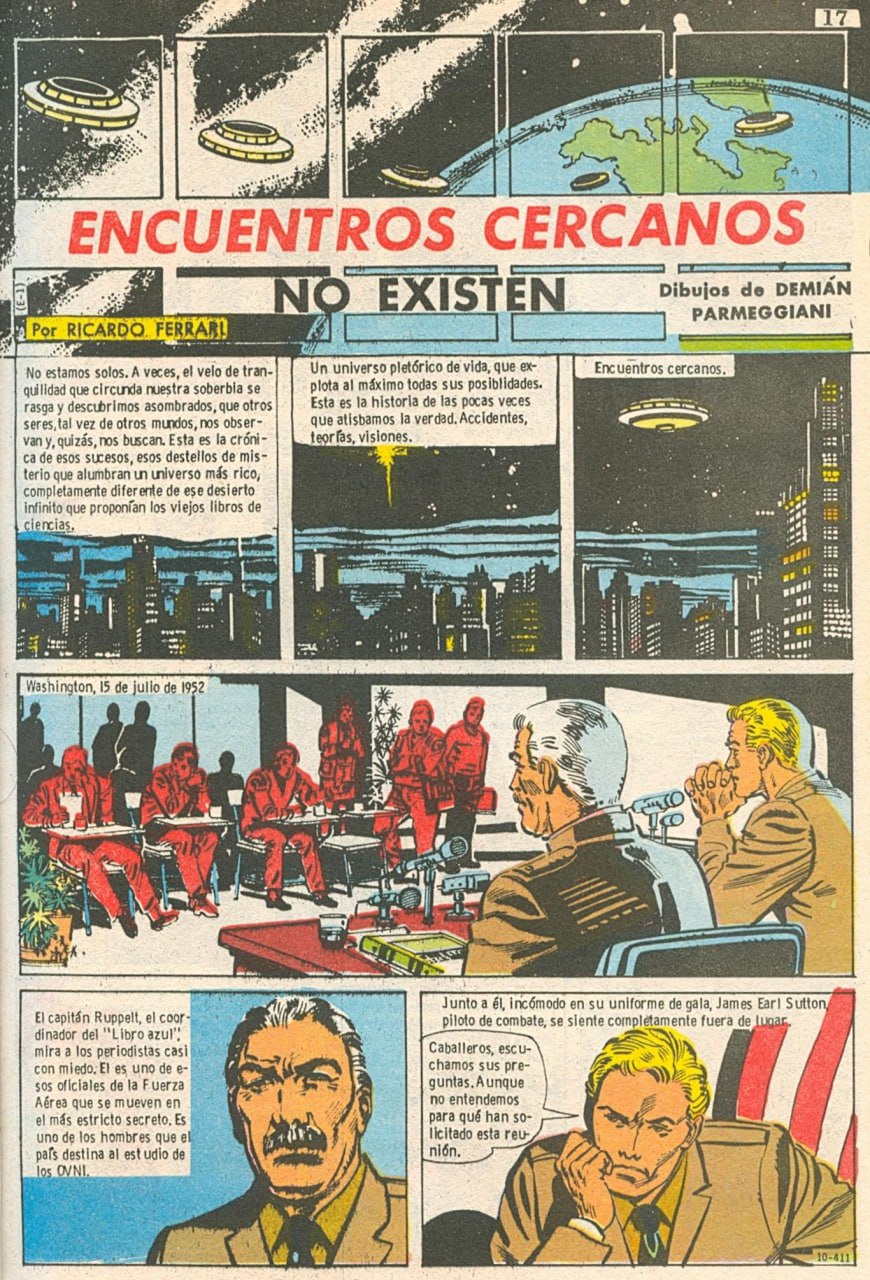 Portada ampliada de ENCUENTROS CERCANOS NO EXISTEN