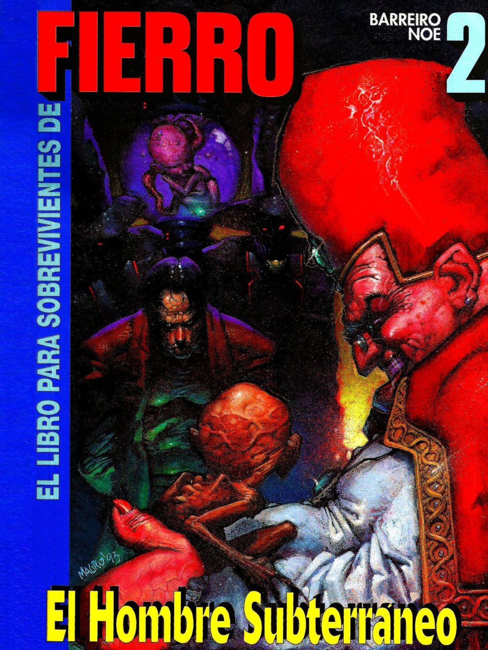 Portada ampliada de Fierro 2 El Hombre Subterraneo