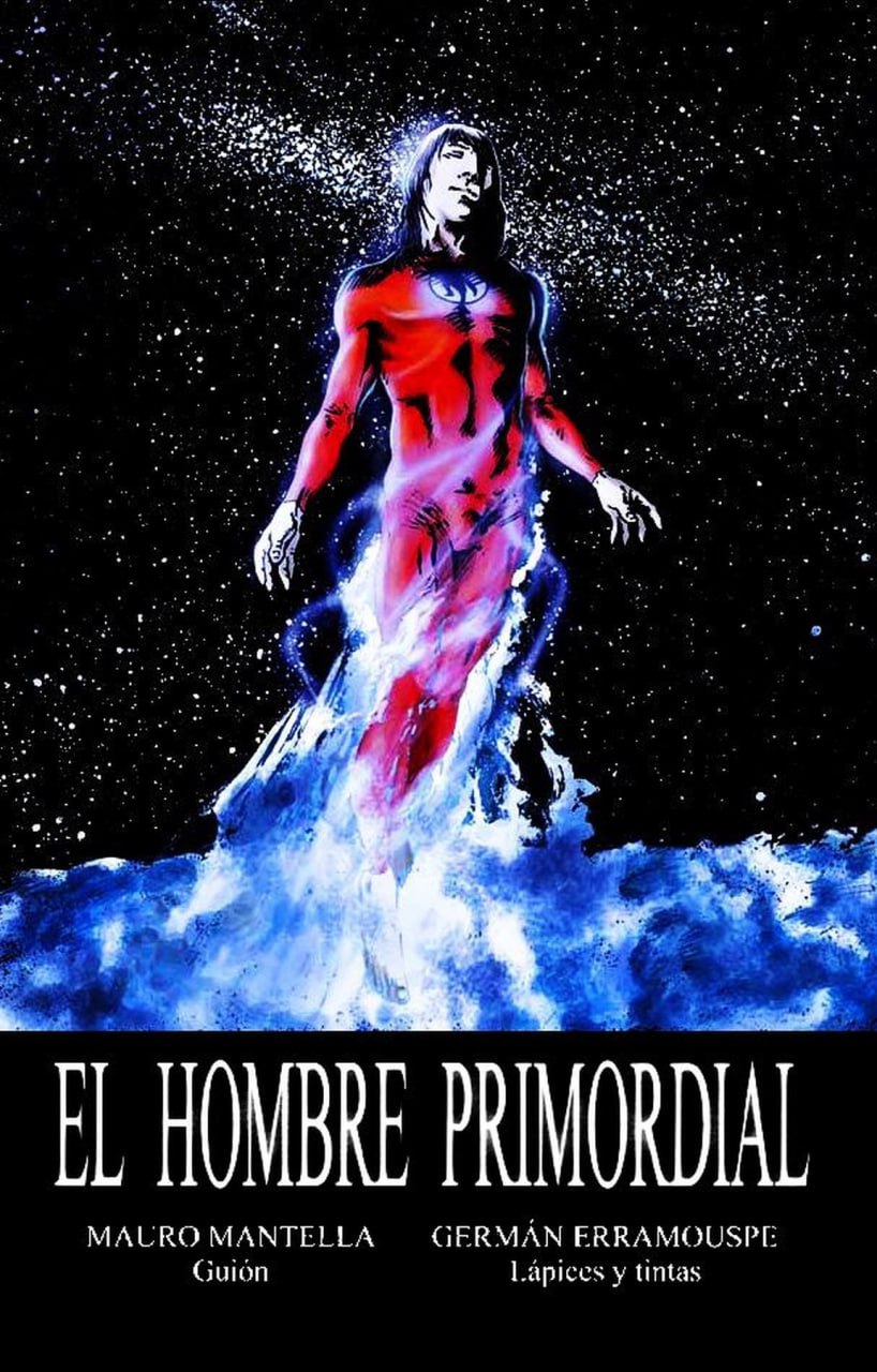 Portada ampliada de El Hombre Primordial (German Erramouspe Y Mauro Mantella)
