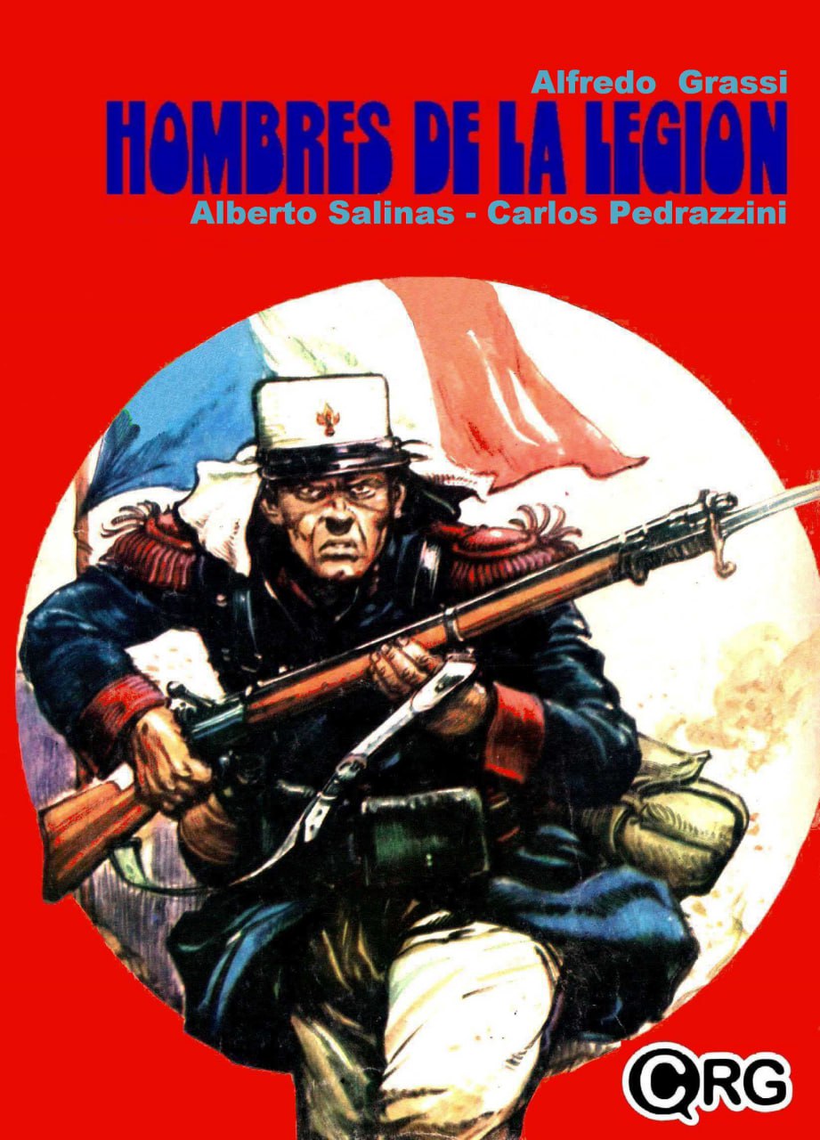 Portada ampliada de HOMBRES DE LA LEGION
