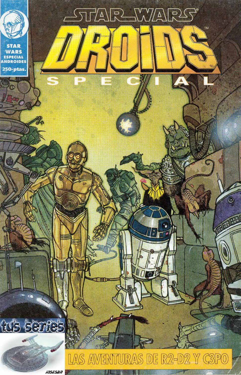 Portada ampliada de STAR WARS DROIDS SPECIAL