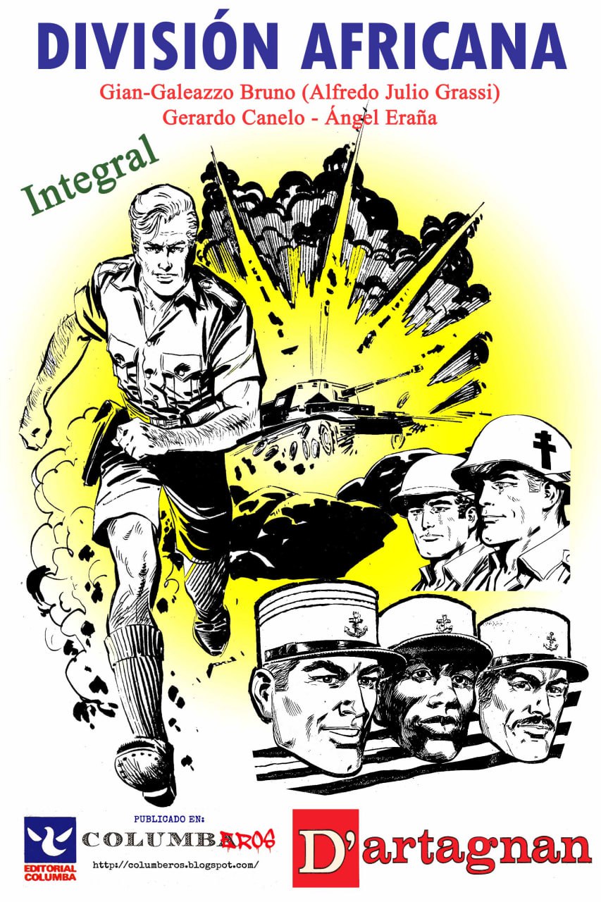 Portada ampliada de DIVISIÓN AFRICANA