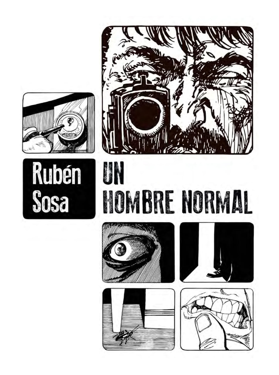 Portada ampliada de UN HOMBRE NORMAL