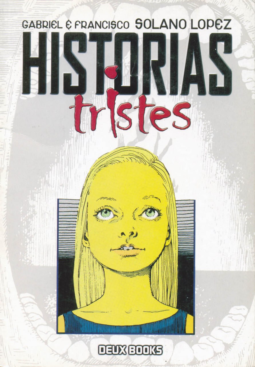 Portada ampliada de HISTORIAS tristes