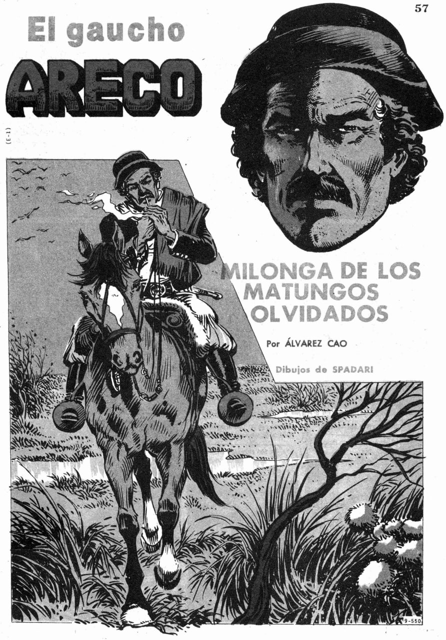Portada ampliada de El gaucho ARECO