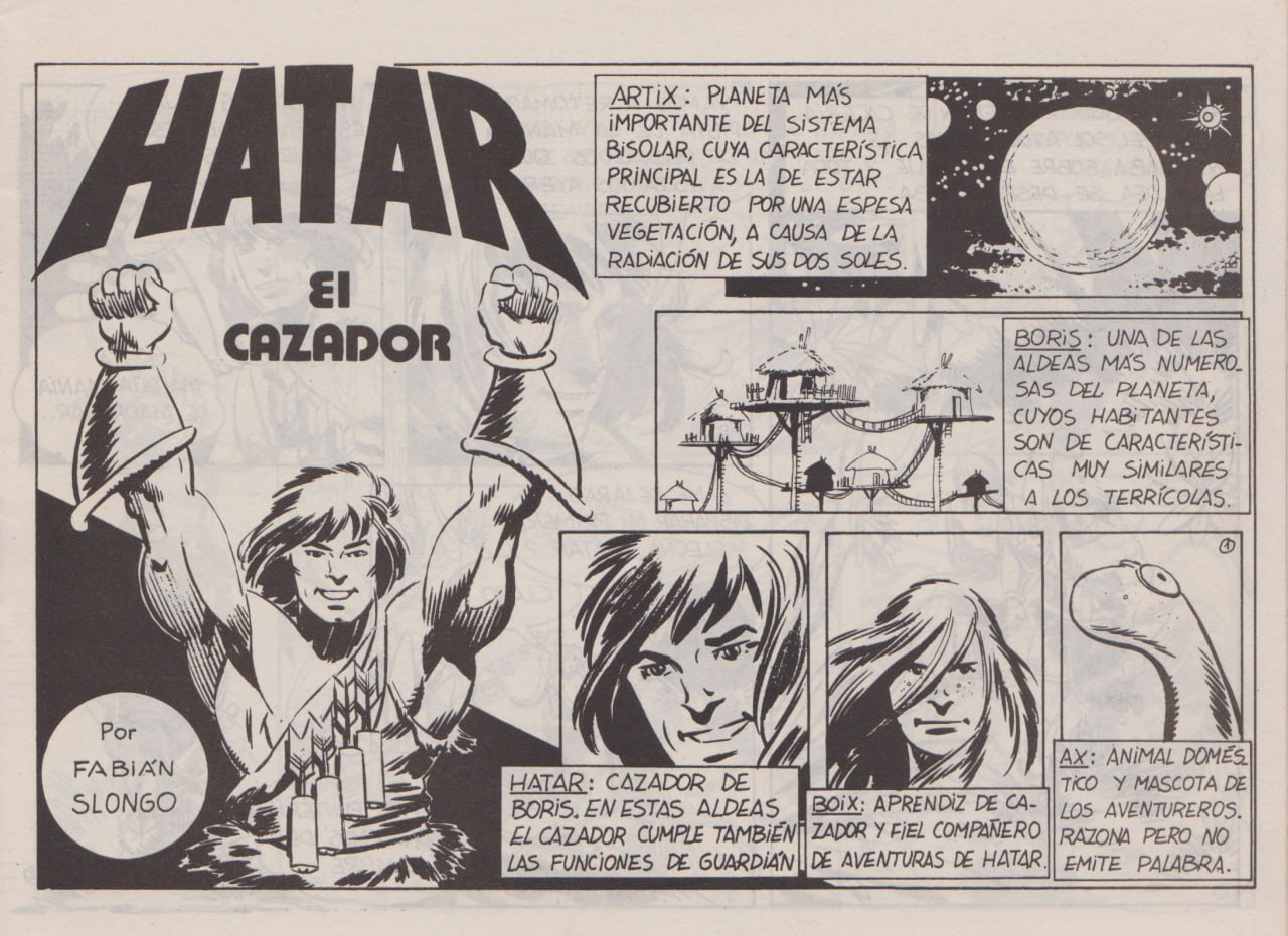 Portada ampliada de Hatar el Cazador