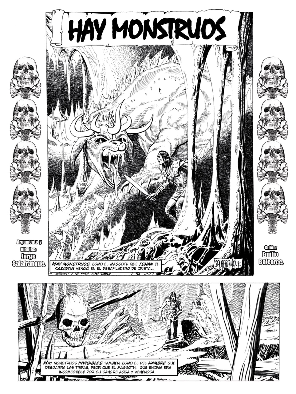 Portada ampliada de HAY MONSTRUOS