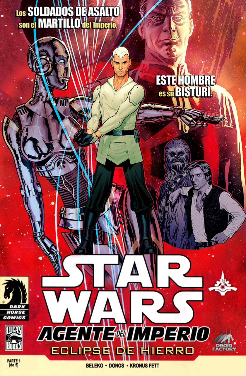 Portada ampliada de STAR WARS AGENTE DEL IMPERIO ECLIPSE DE HIERRO