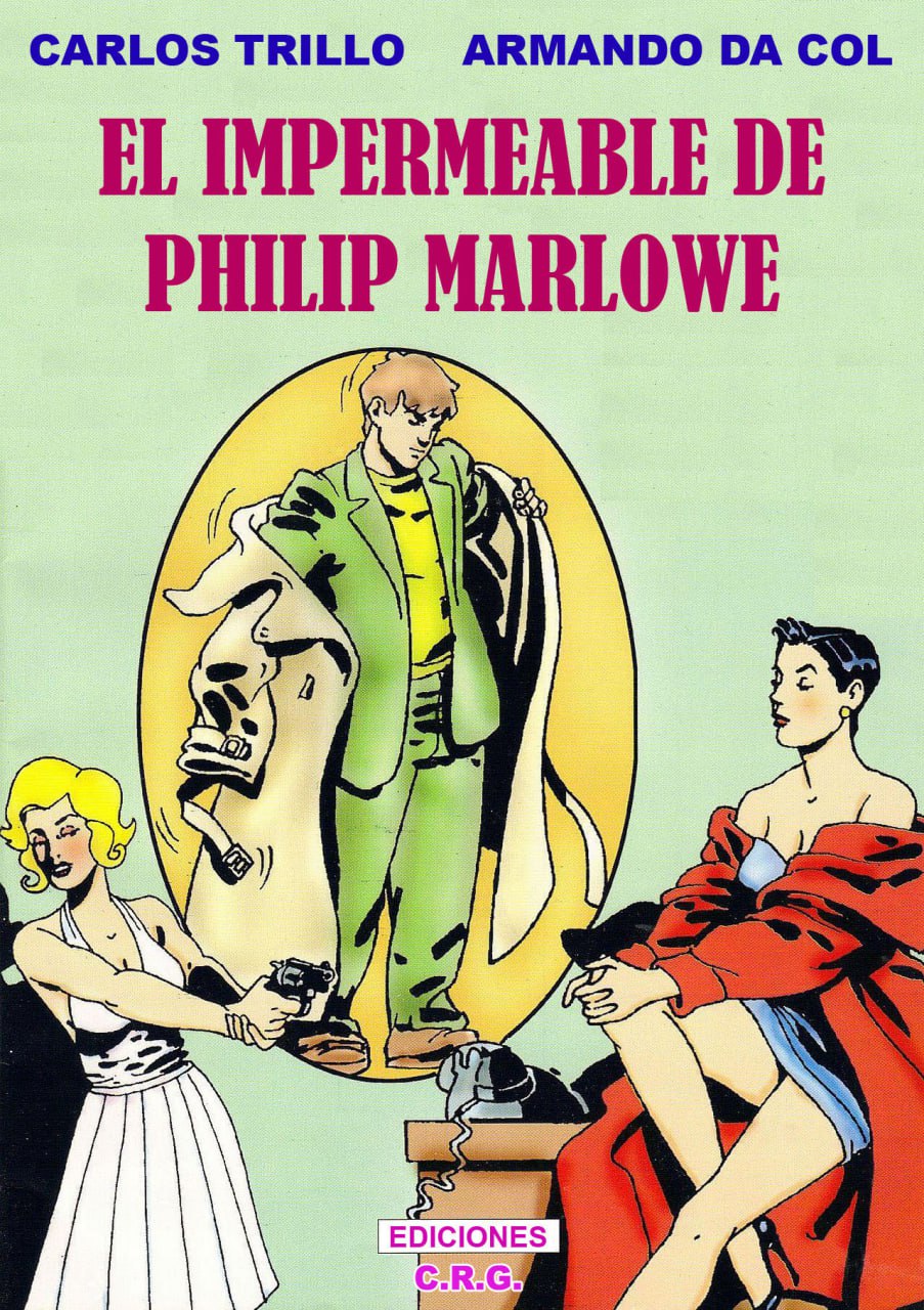 Portada ampliada de EL IMPERMEABLE DE PHILIP MARLOWE