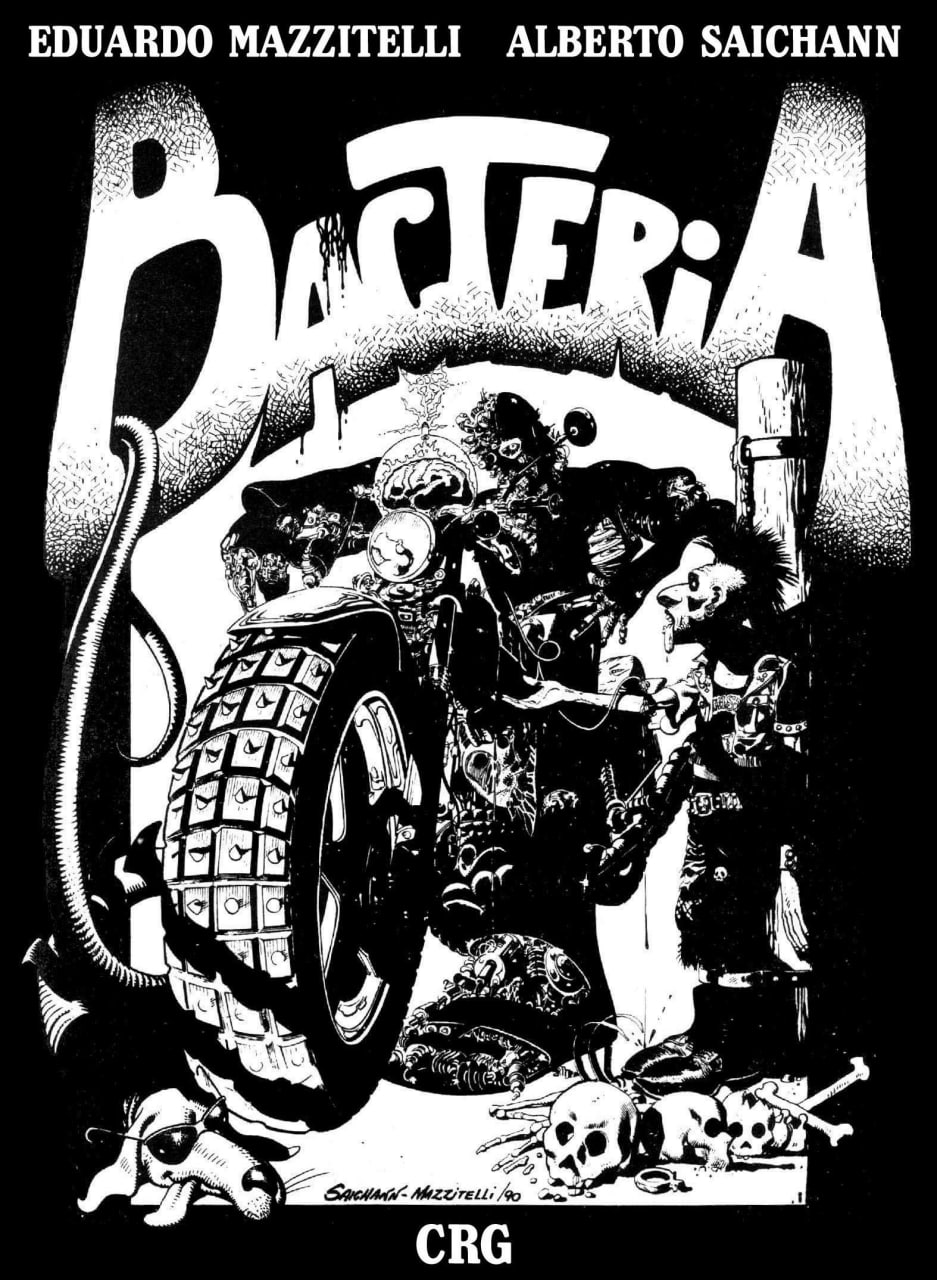 Portada ampliada de Bacteria