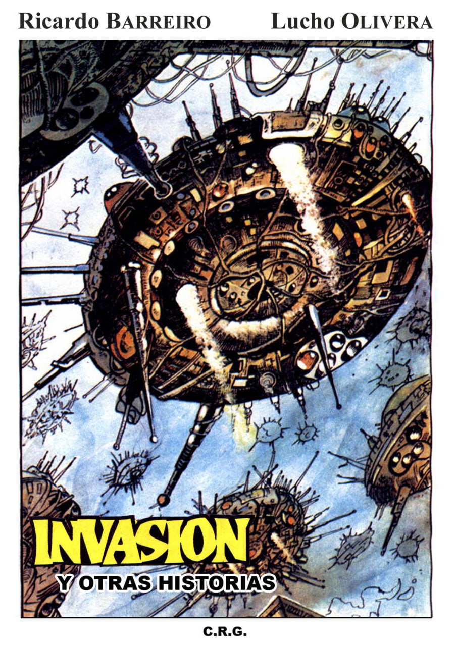 Portada ampliada de INVASION Y OTRAS HISTORIAS