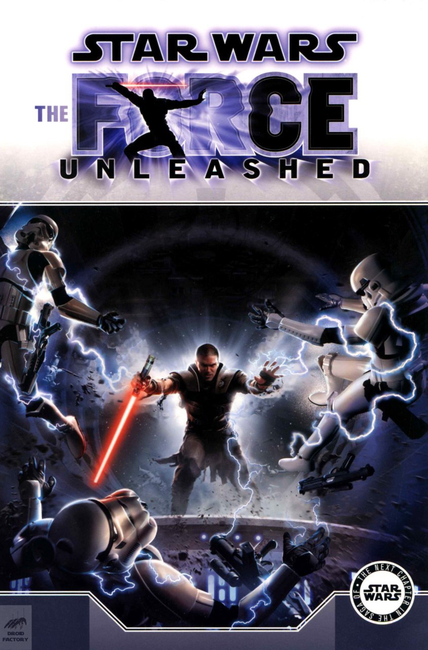 Portada ampliada de STAR WARS THE FORCE UNLEASHED