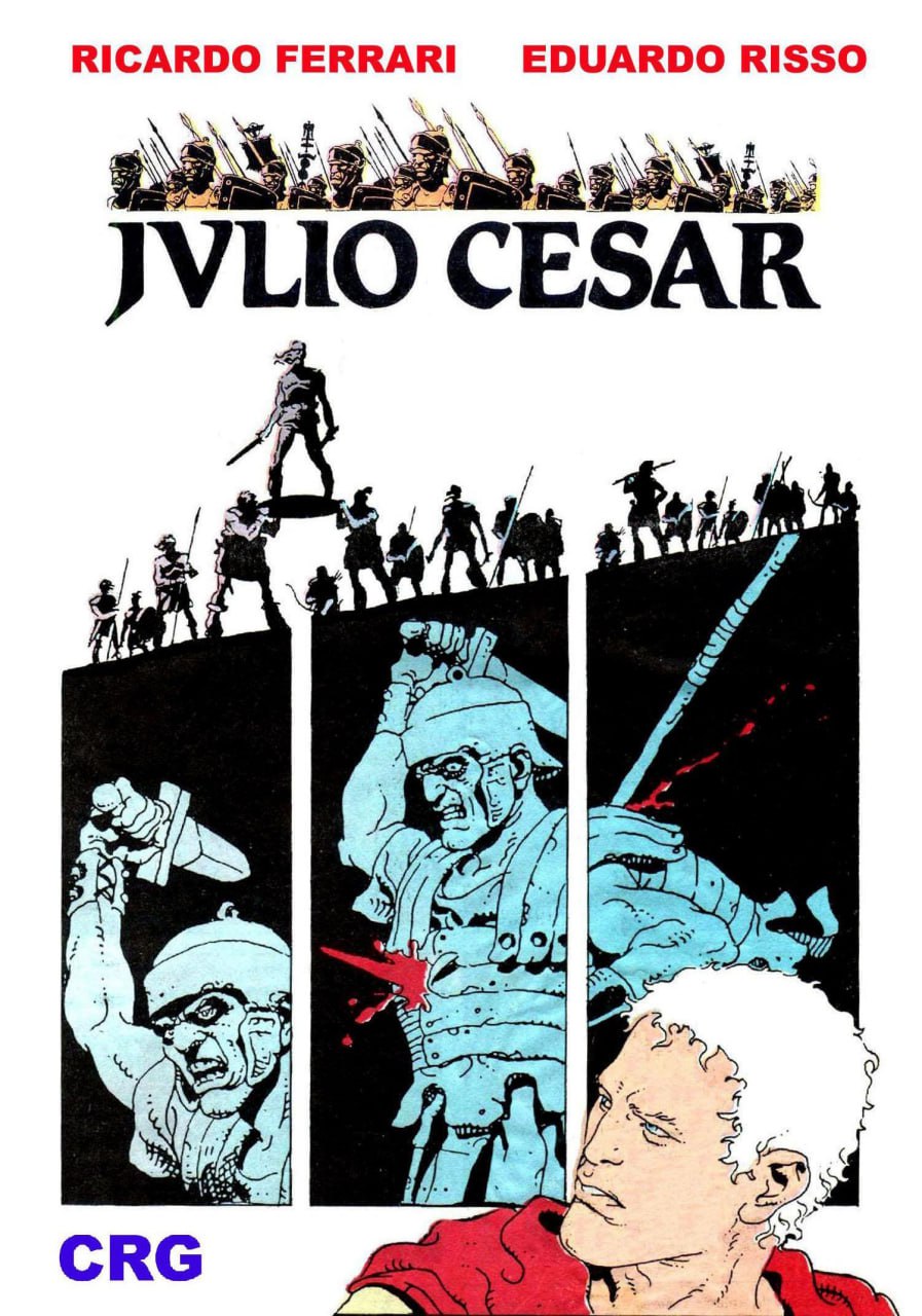 Portada ampliada de JVLIO CESAR