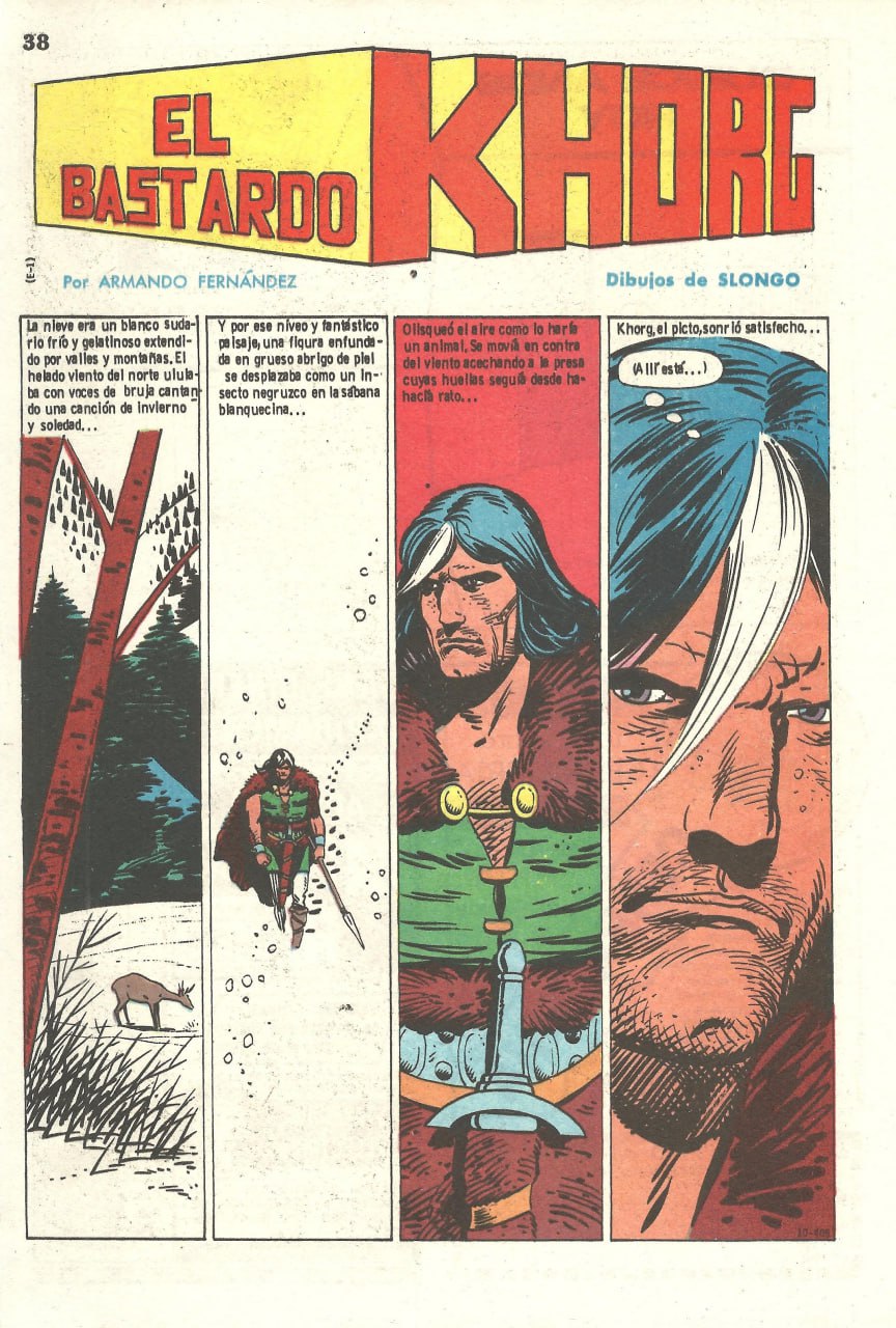 Portada ampliada de EL BASTARDO KHORG