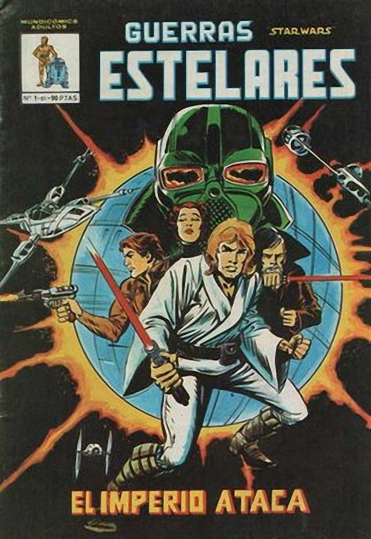 Portada ampliada de GUERRAS ESTELARES